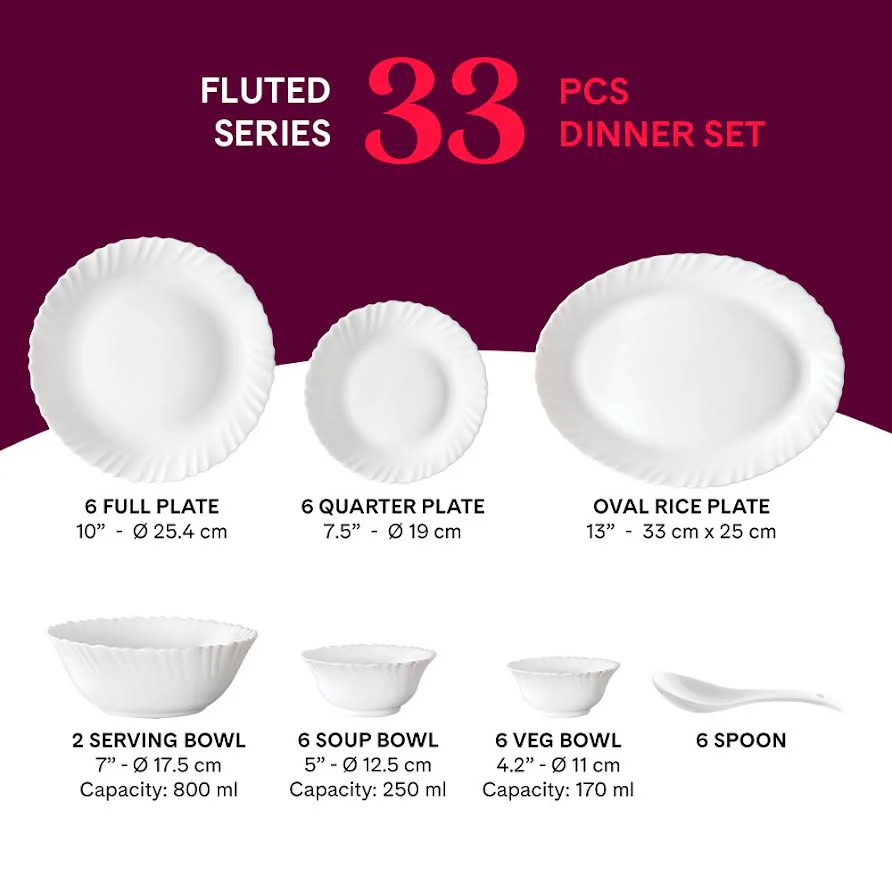 Larah Mimosa Dinner Set, 13 pc - Image 4