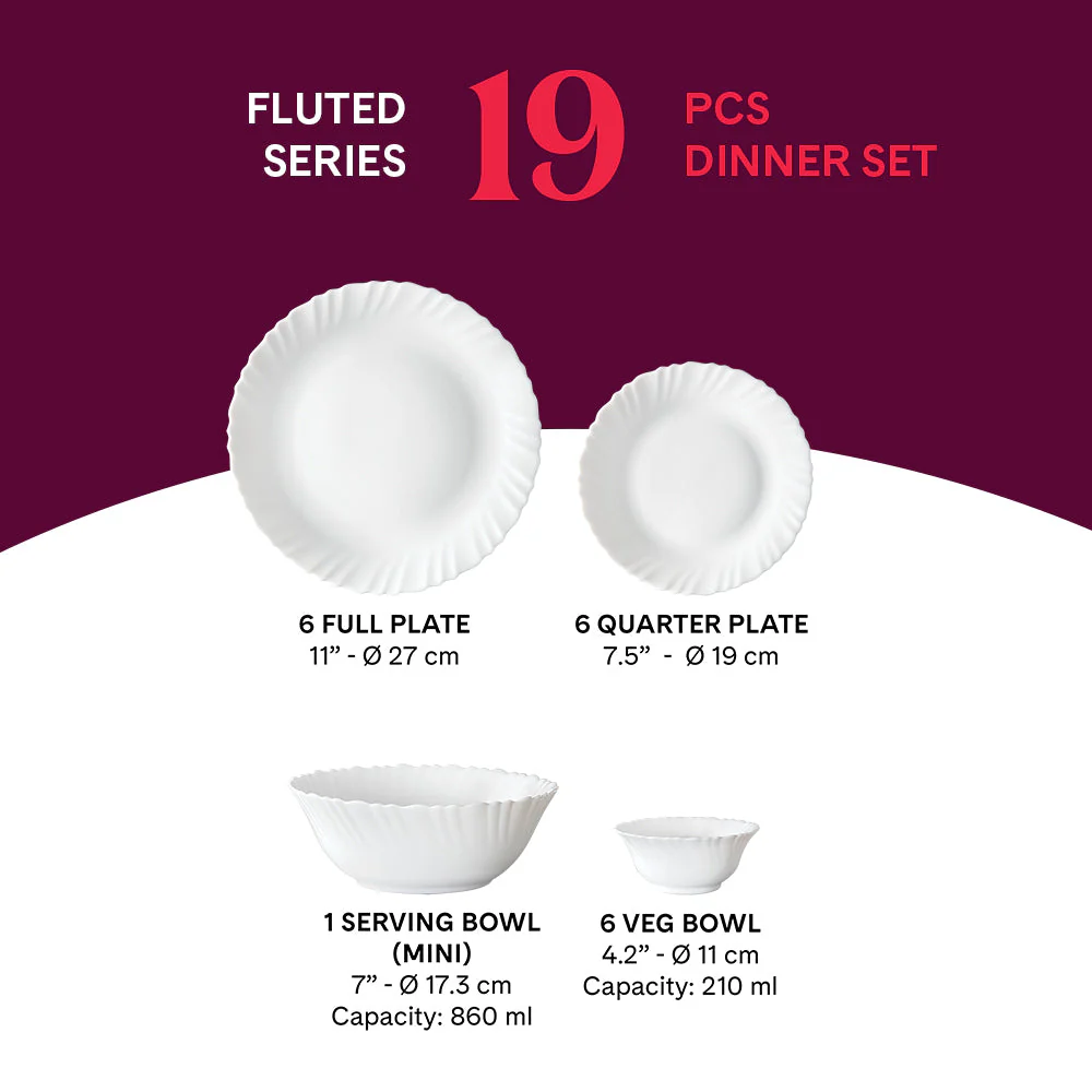 Larah Mimosa Dinner Set, 13 pc - Image 6
