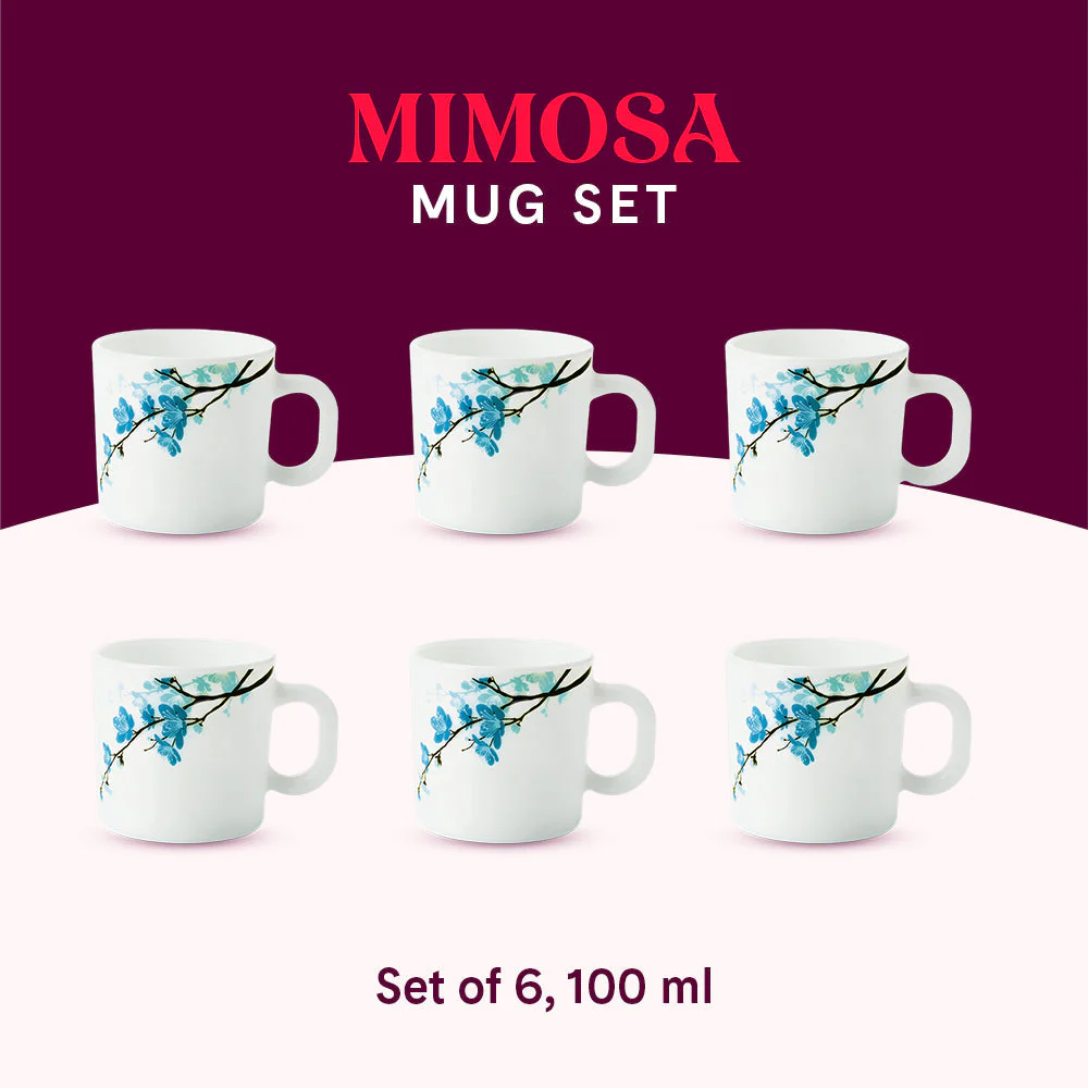 Larah Mimosa Mug Set, 240ml x 2 - Image 11