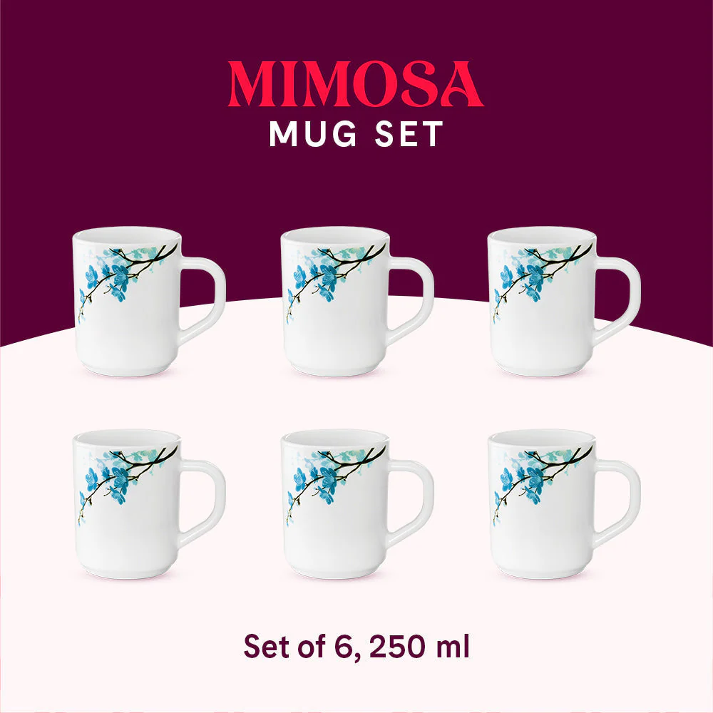 Larah Mimosa Mug Set, 240ml x 2 - Image 16