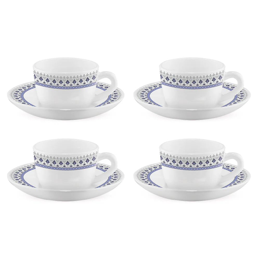 Larah Ocean Cup n Saucers Set - Image 3