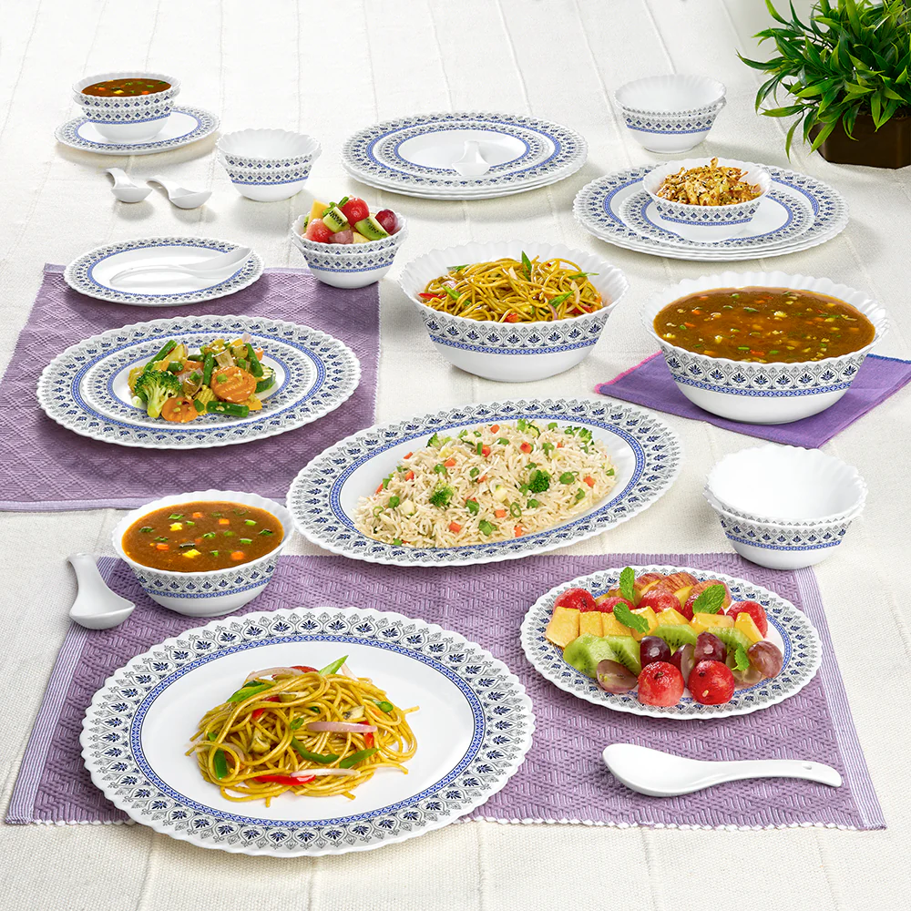 Larah Ocean Dinner Set, 33 pc - Image 8