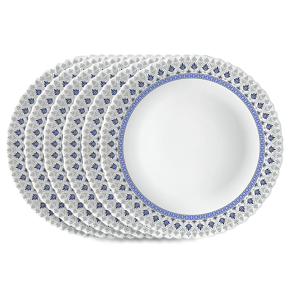 Larah Ocean Full Plate Set, 6 pc