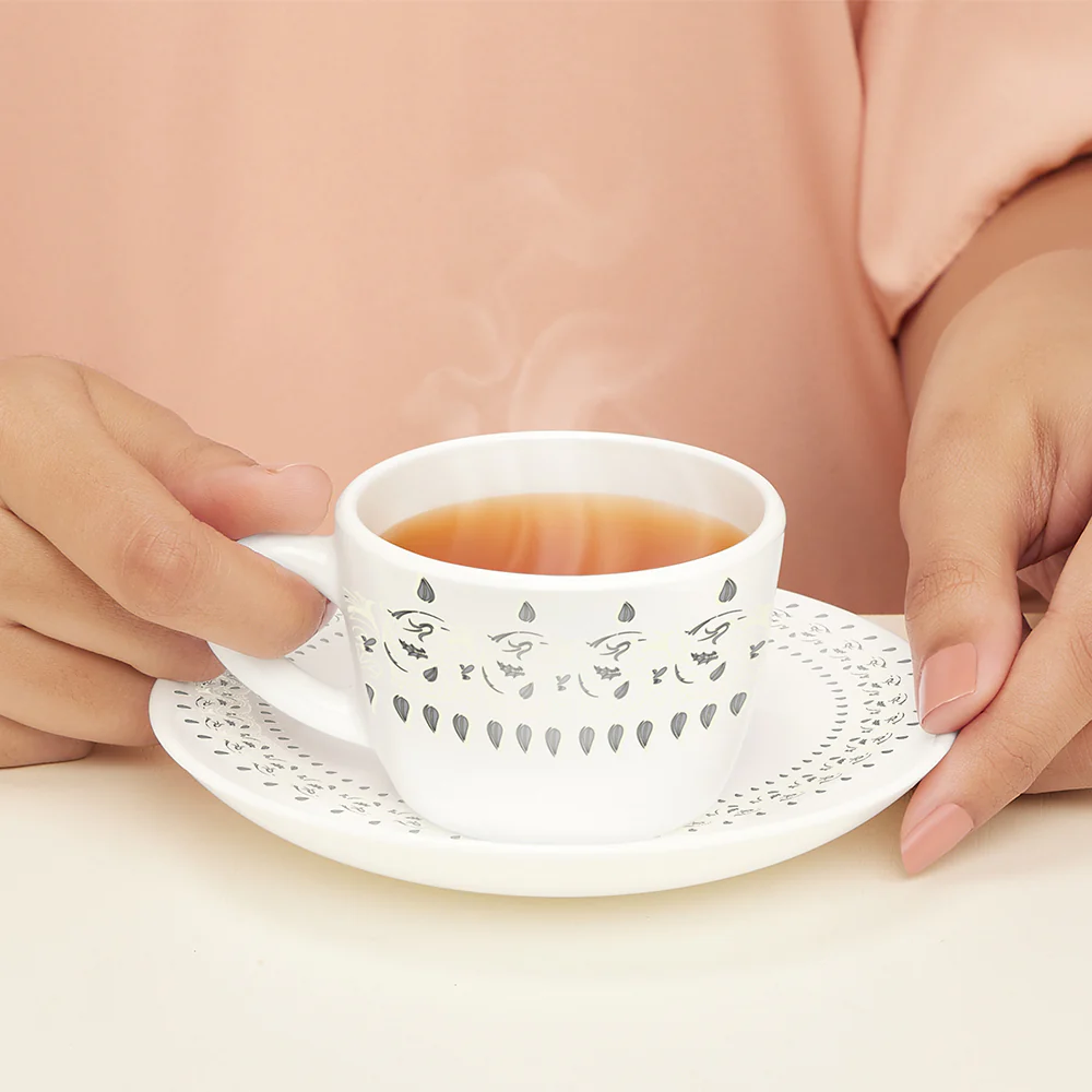 Larah Ora Gold Cup n Saucer Set - Image 2