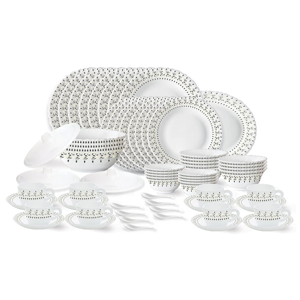 Larah Ora Gold Dinner Set, 35 pc - Image 18