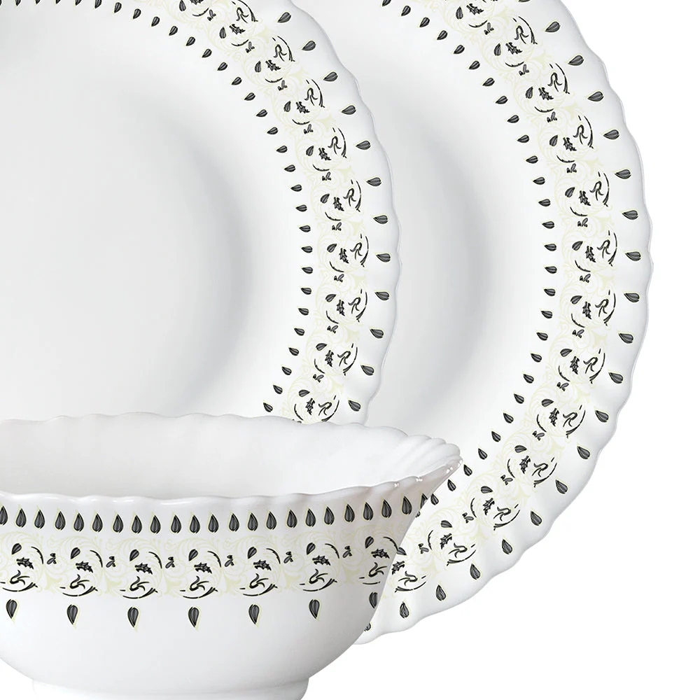 Larah Ora Gold Dinner Set, 35 pc - Image 2