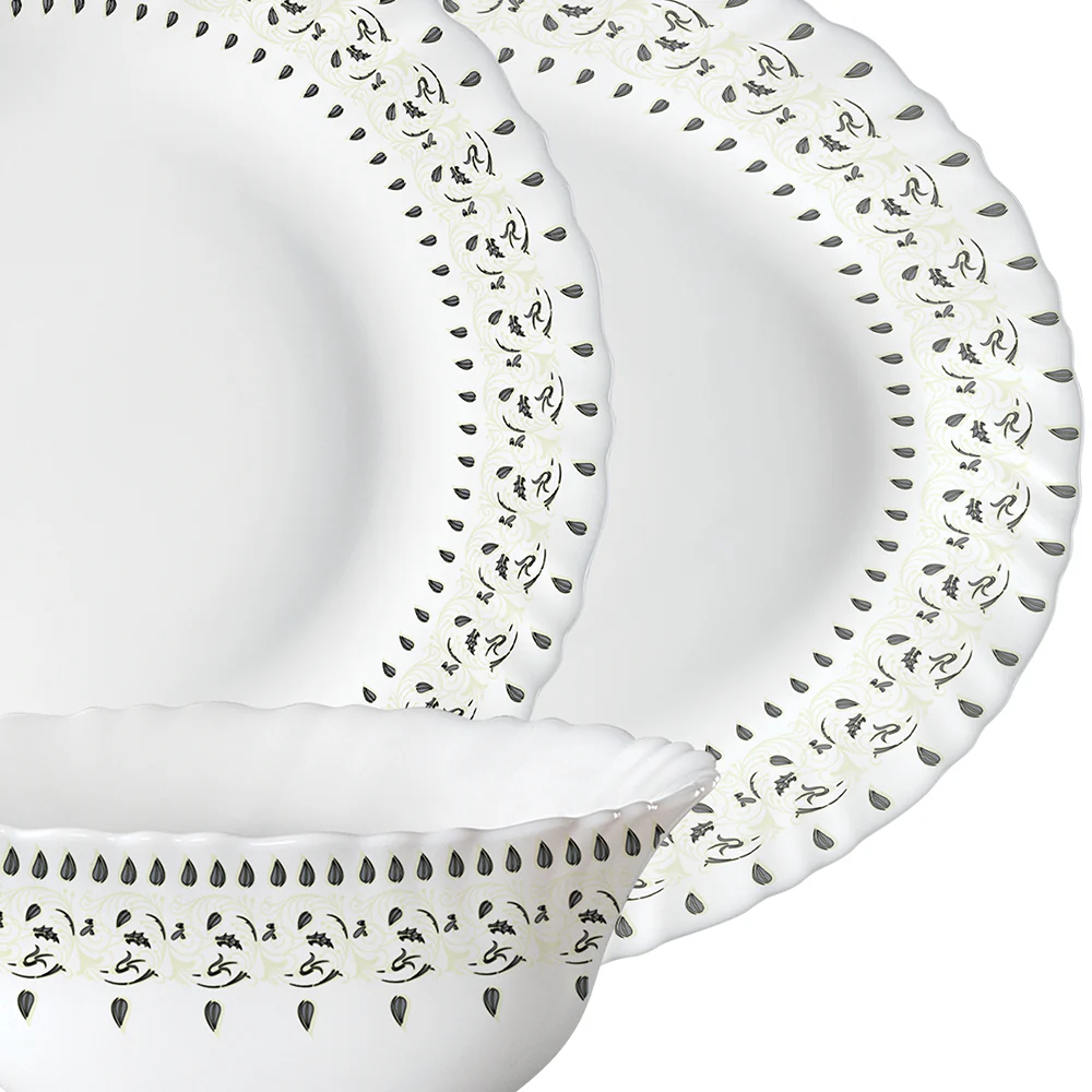 Larah Ora Gold Dinner Set, 44 pc - Image 3