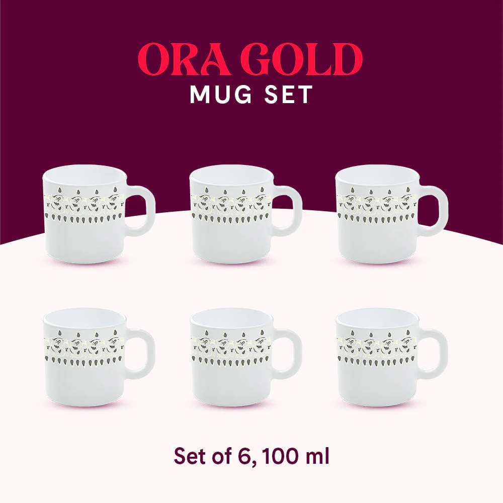 Larah Ora Gold Mug Set - Image 10