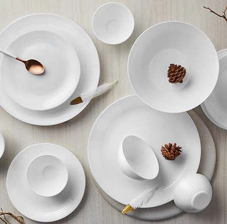 Larah Orbit Dinner Set, 13 pc