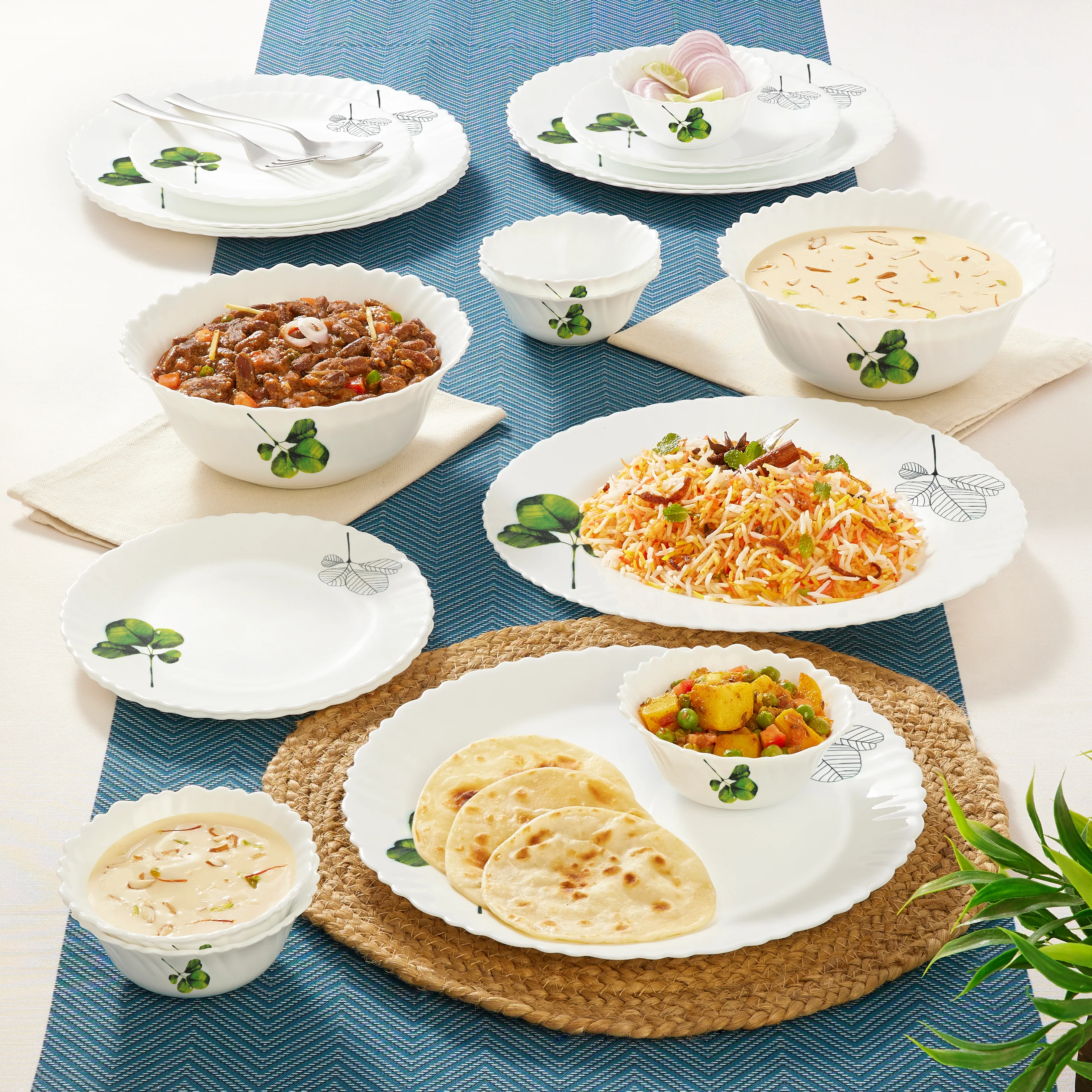 Larah Oval Dinner Set, 21 pc - Image 8