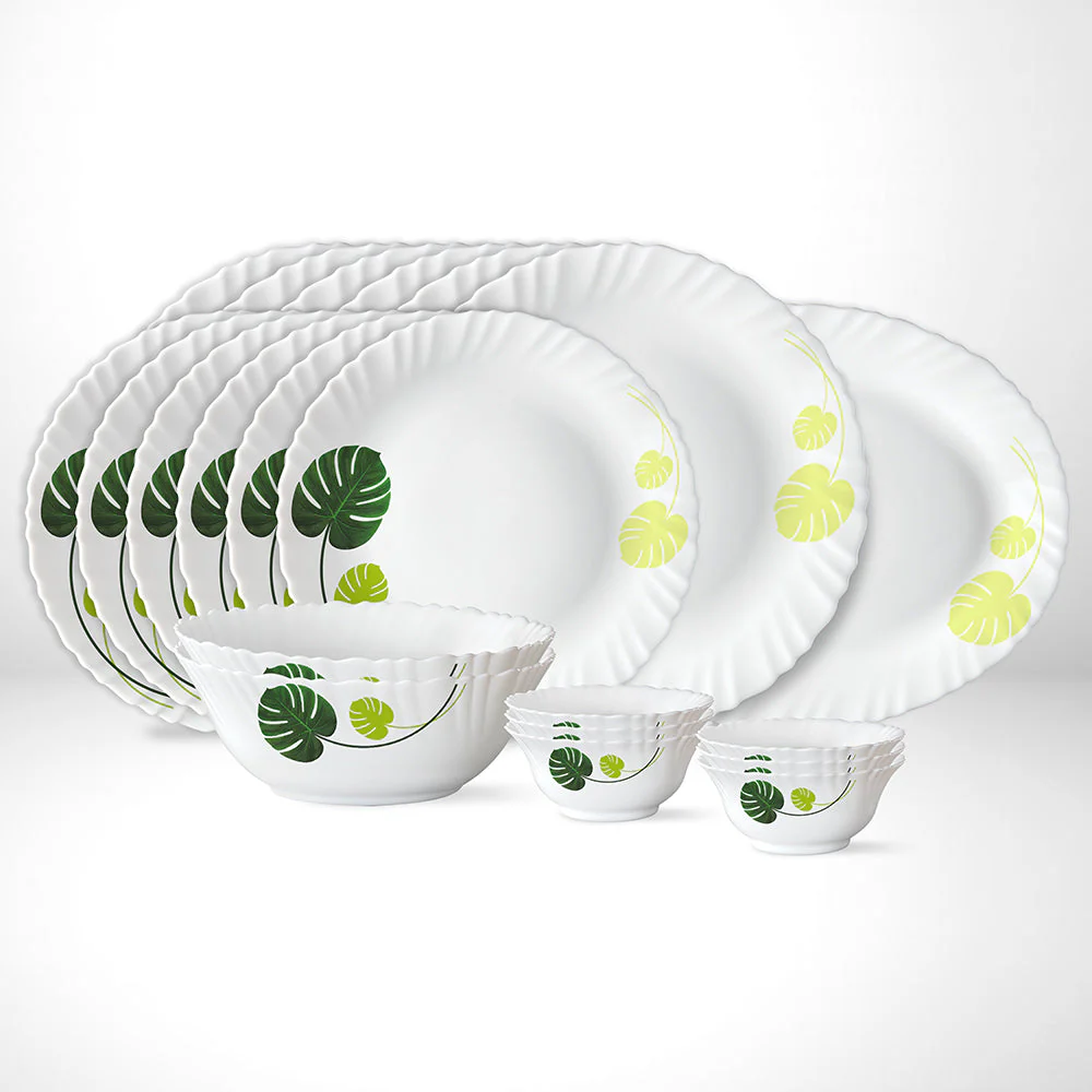 Larah Palm Dinner Set, 21 pc - Image 2