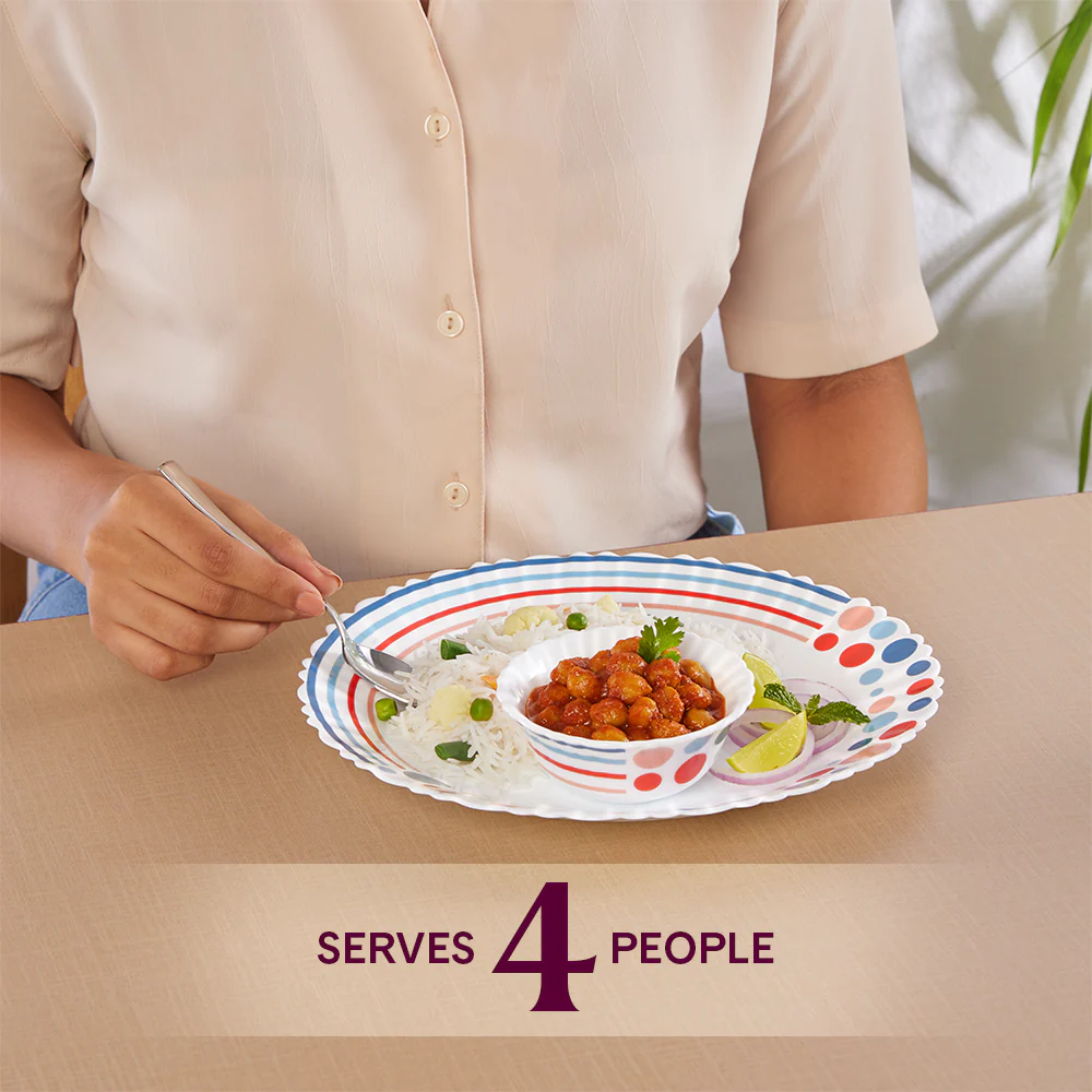Larah Pastel Dinner Set 17 pc - Image 4