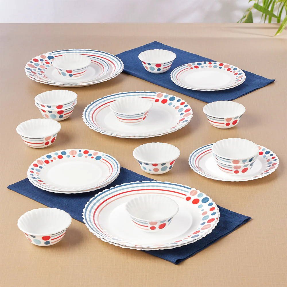 Larah Pastel Dinner Set 24 pc - Image 2
