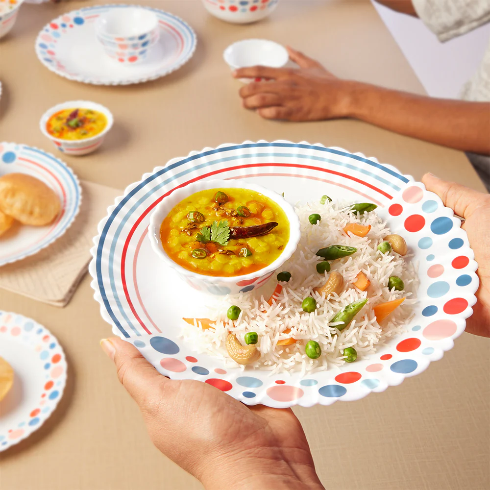 Larah Pastel Dinner Set 34 pc - Image 3