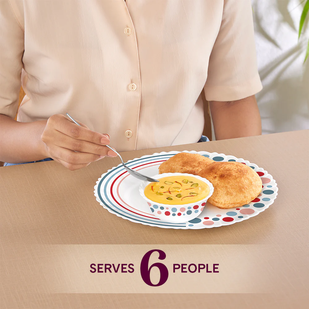 Larah Pastel Dinner Set 44 pc - Image 4