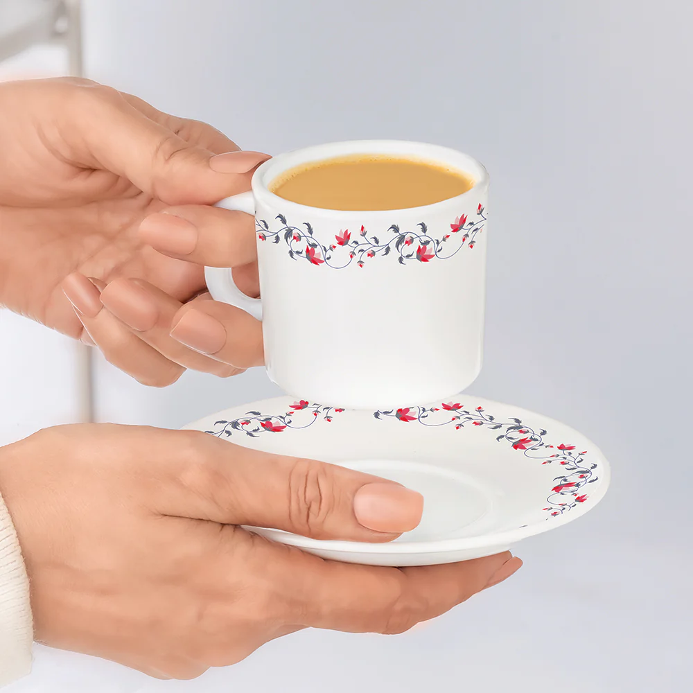 Larah Pentas Mug n Saucer Set - Image 2