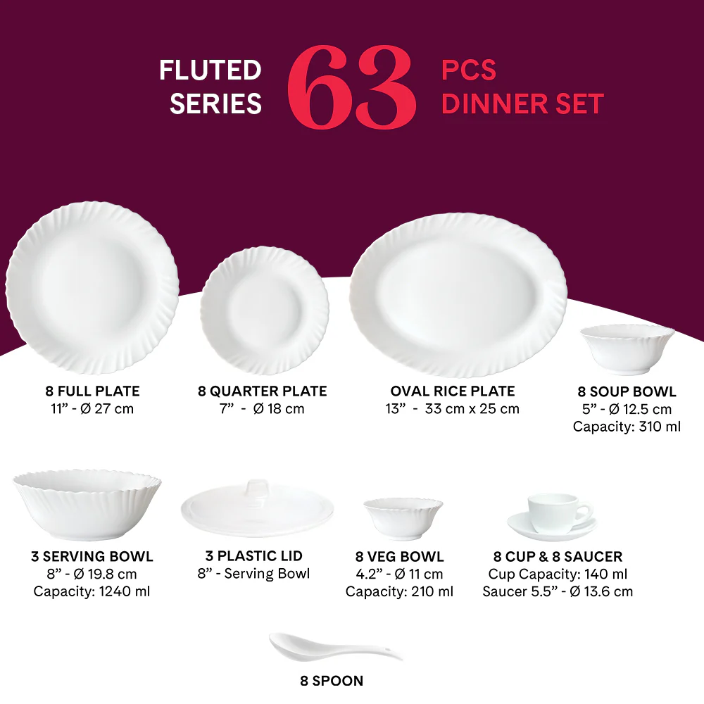 Larah Persia Dinner Set 63 pc - Image 2