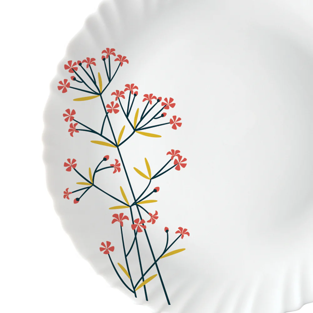 Larah Red Bud 19 pc Dinner Set - Image 2