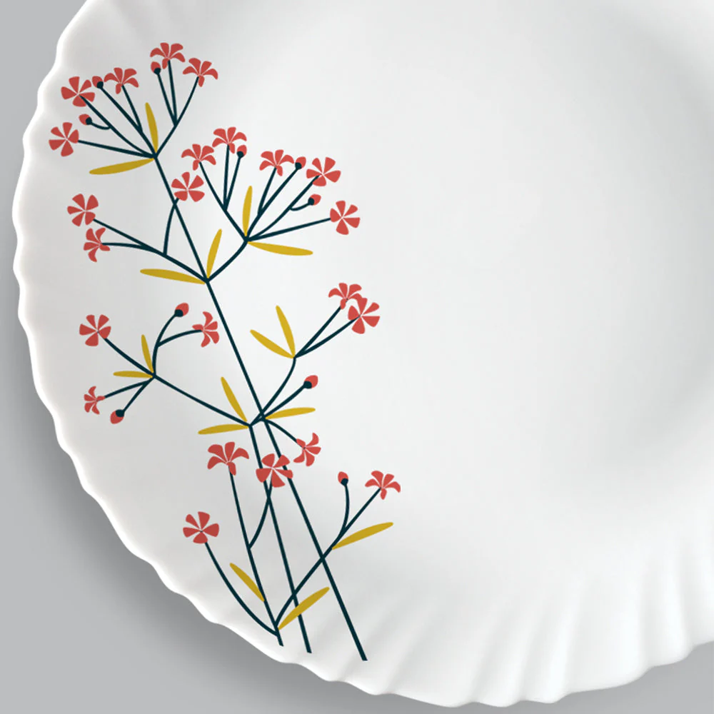 Larah Red Bud Dinner Set, 39 pc - Image 3