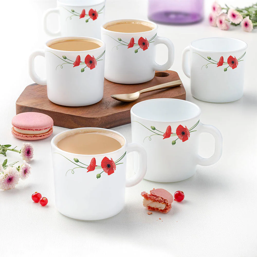 Larah Red Carnation Mug Set - Image 20