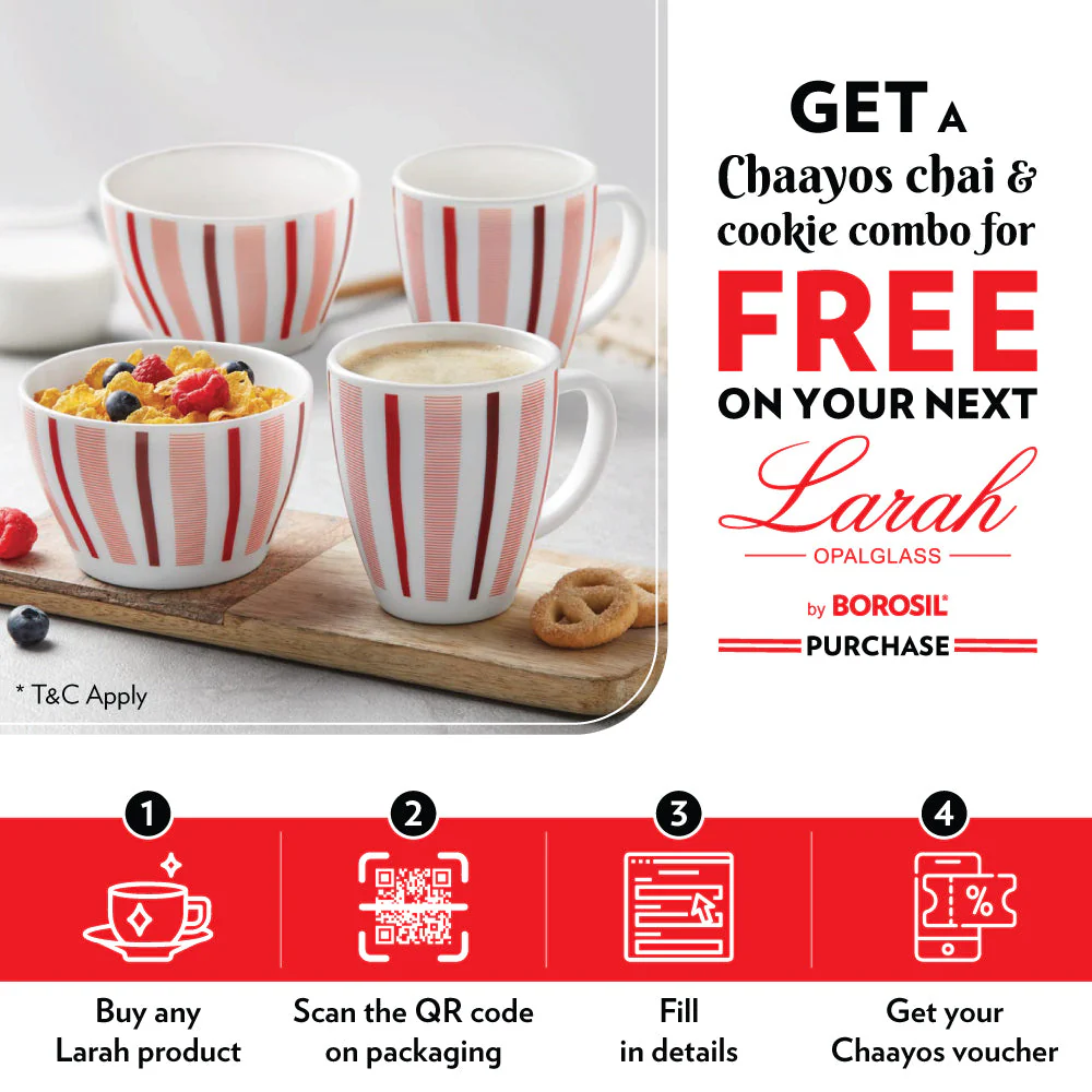 Larah Red Carnation Mug Set - Image 23