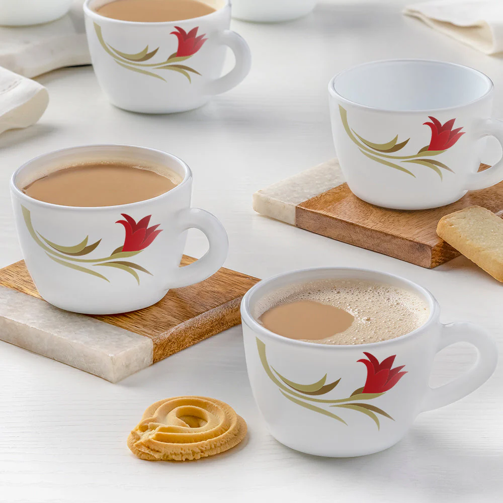 Larah Red Lily Cup Set - Image 2