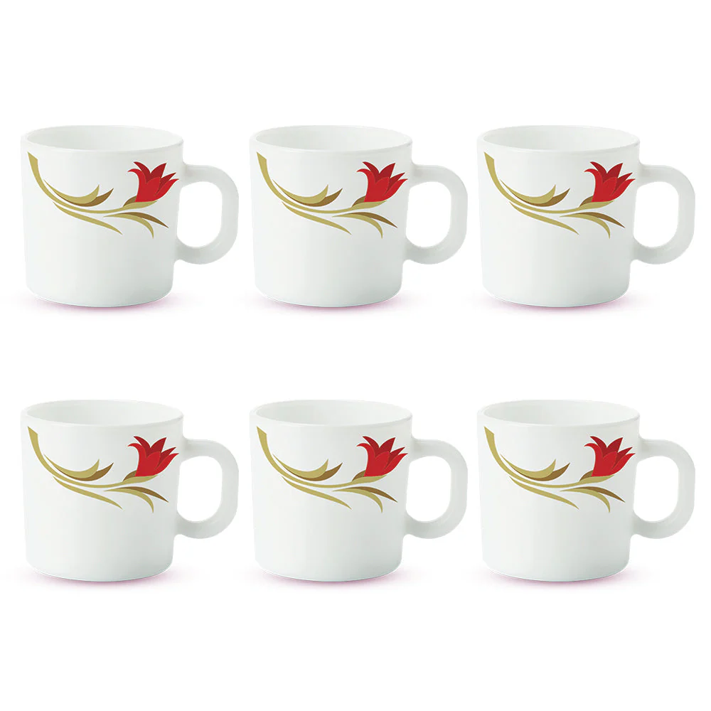 Larah Red Lily Mug Set - Image 2