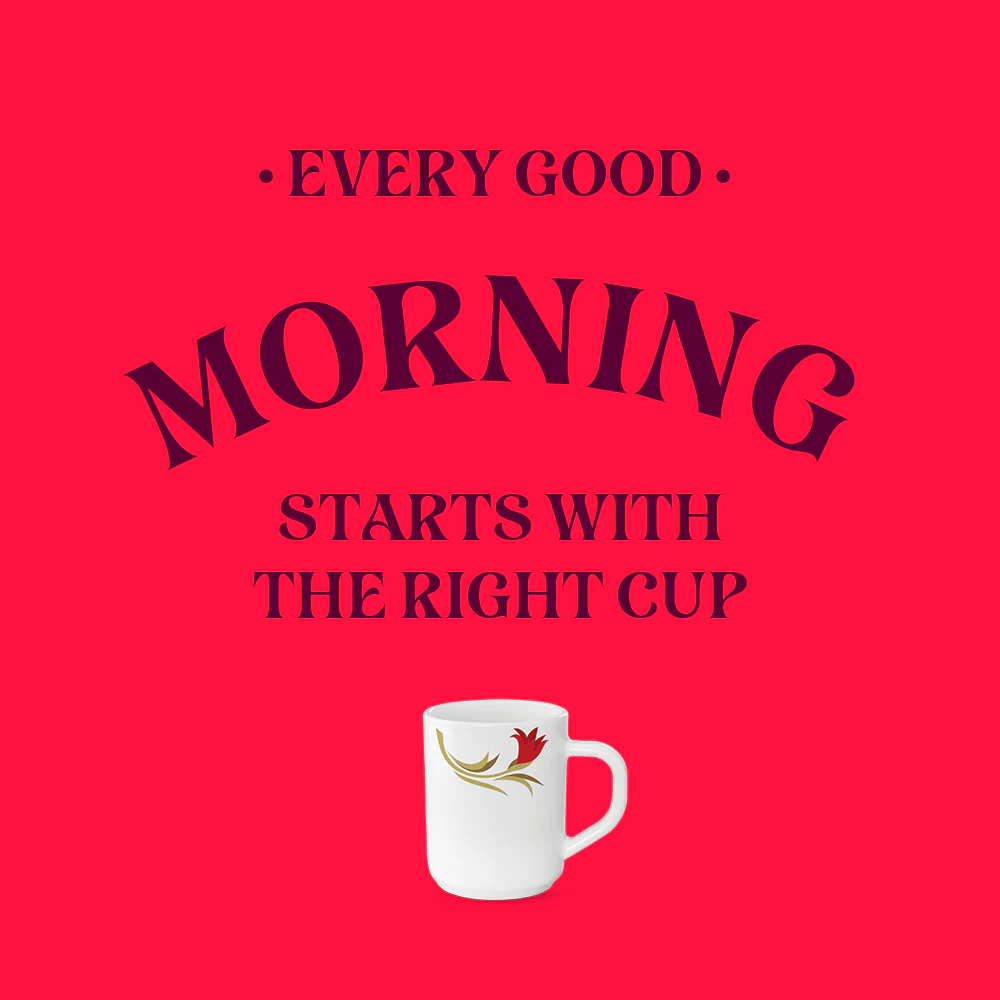 Larah Red Lily Mug Set - Image 4