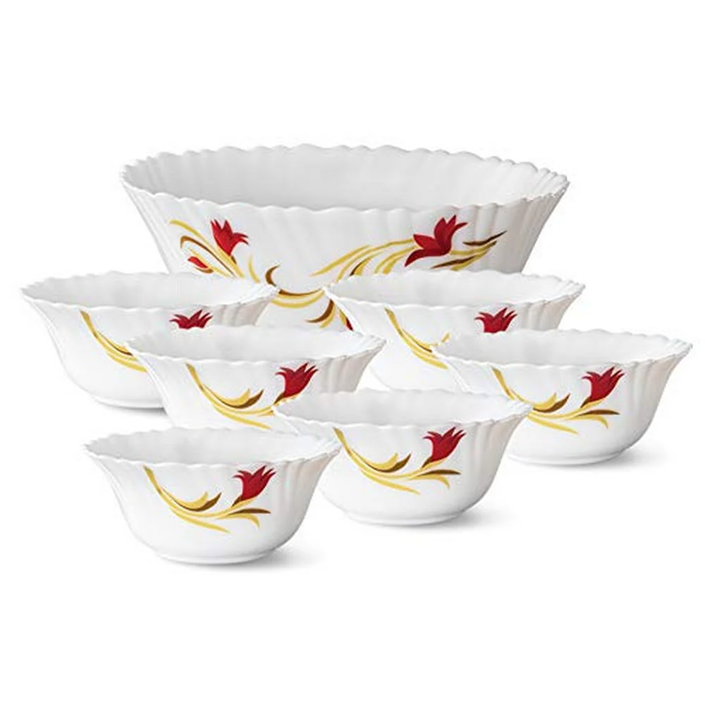 Larah Red Lily Pudding Set, 5 pc (Mini) - Image 2
