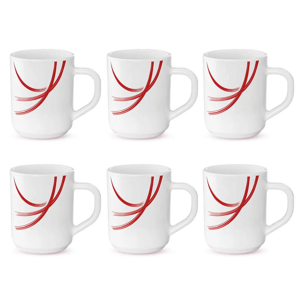 Larah Red Stella Mug Set - Image 5