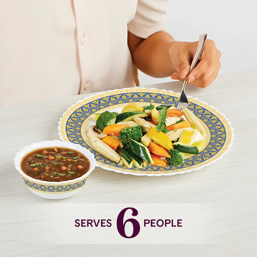 Larah Regal Dinner Set, 33 pc - Image 4