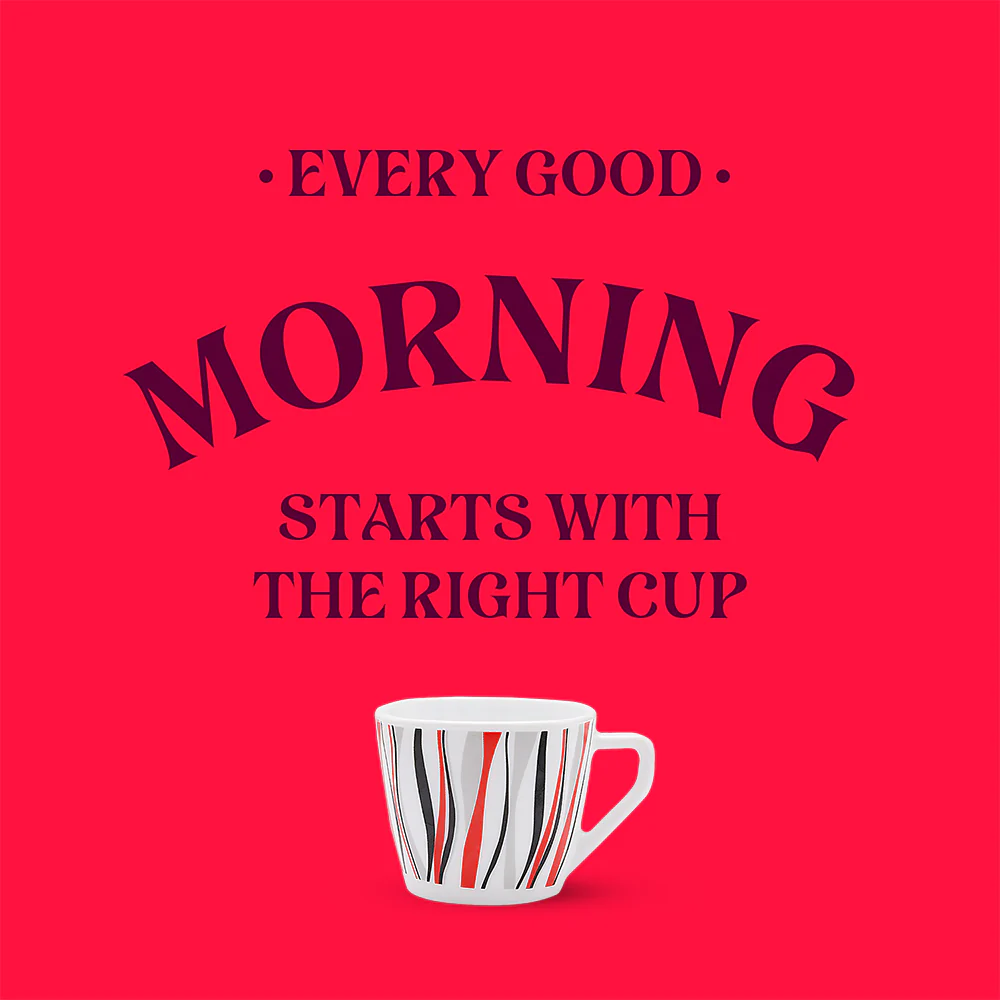Larah Rio Cup Set, Red - Image 4