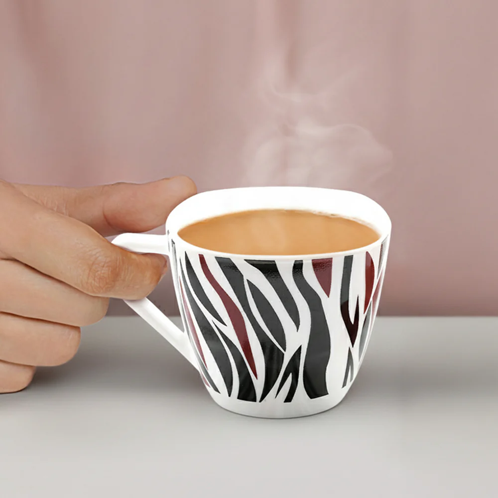 Larah Rocky Cup Set, Brown - Image 3