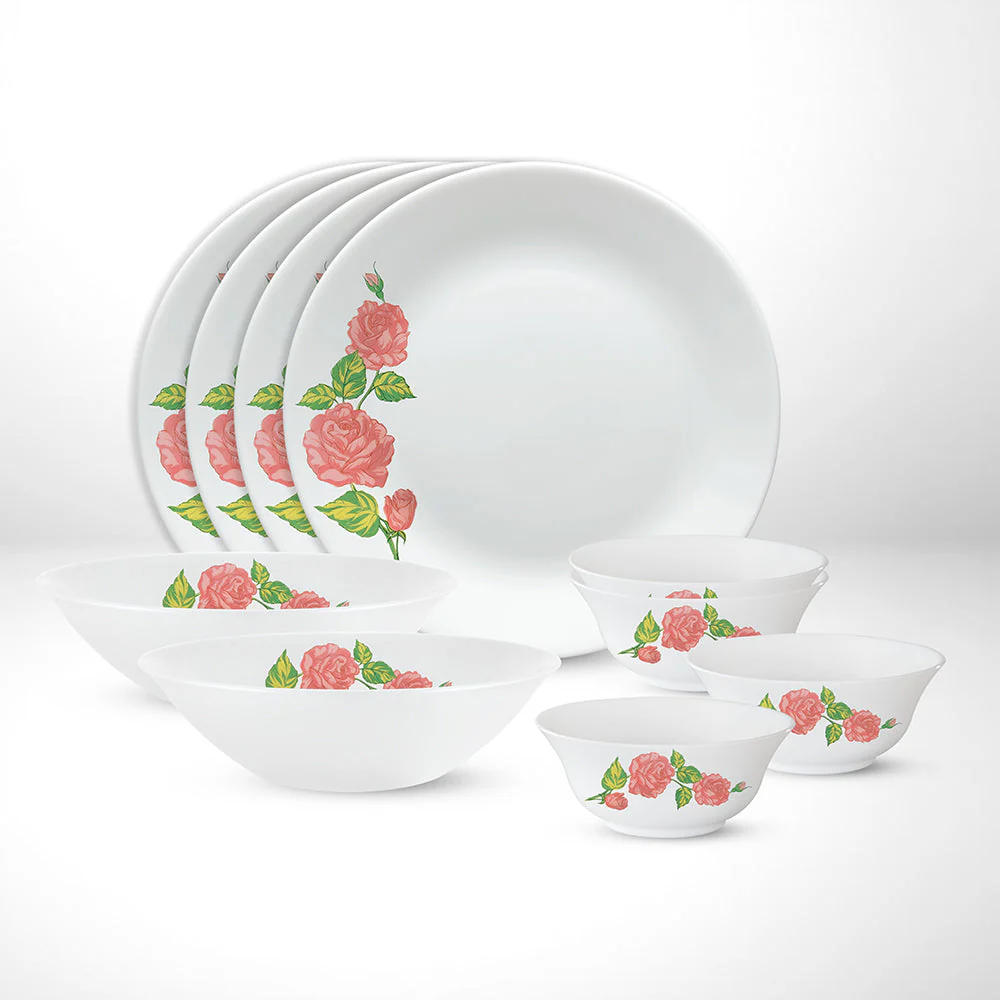 Larah Rose Gold Dinner Set, 13 pc - Image 2
