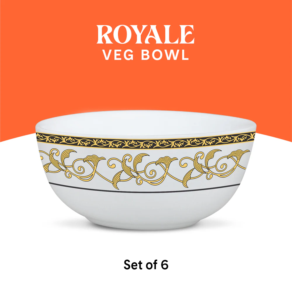 Larah Royale Veg Bowl Set, 6 pc - Image 2