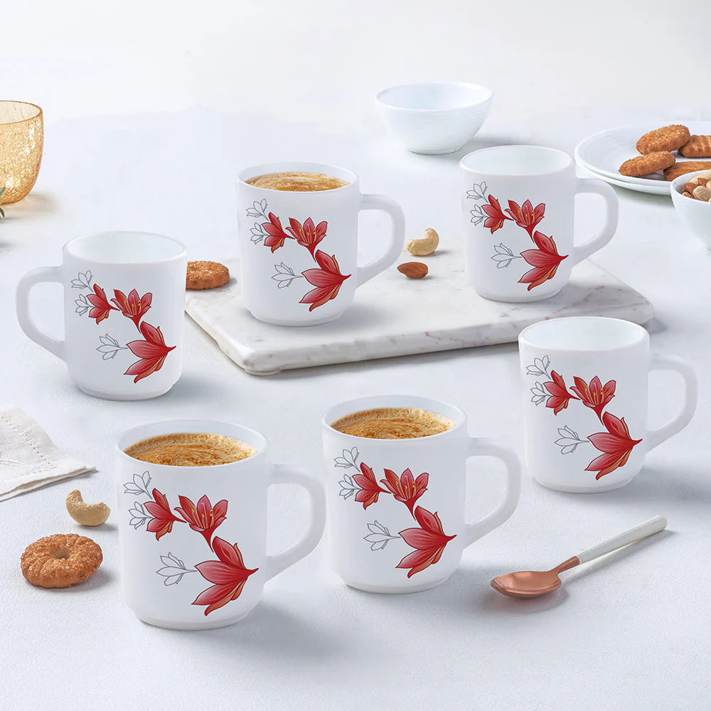 Larah Ruby Mug Set