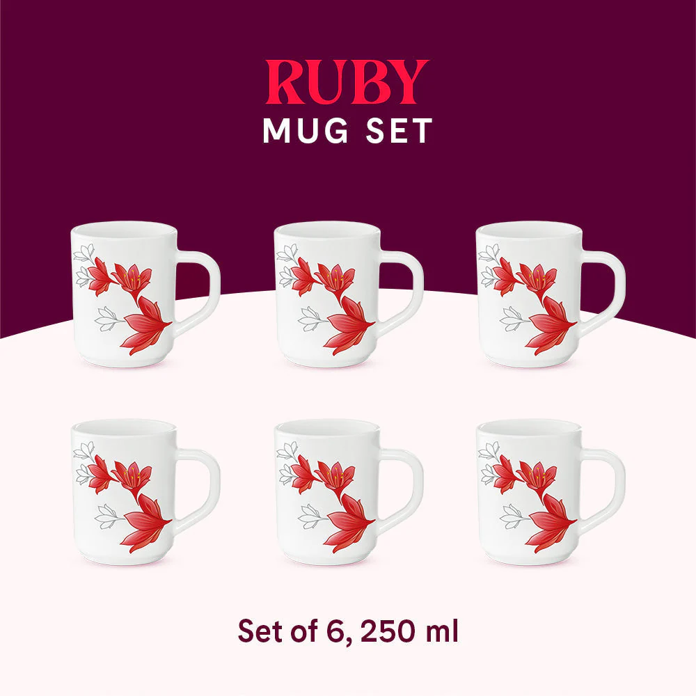 Larah Ruby Mug Set - Image 13