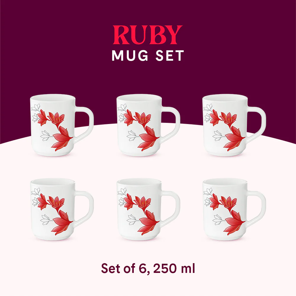 Larah Ruby Mug Set - Image 9