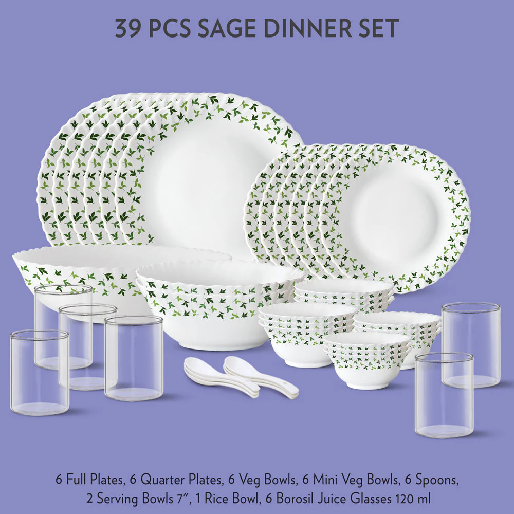 Larah Sage Dinner Set - Image 13