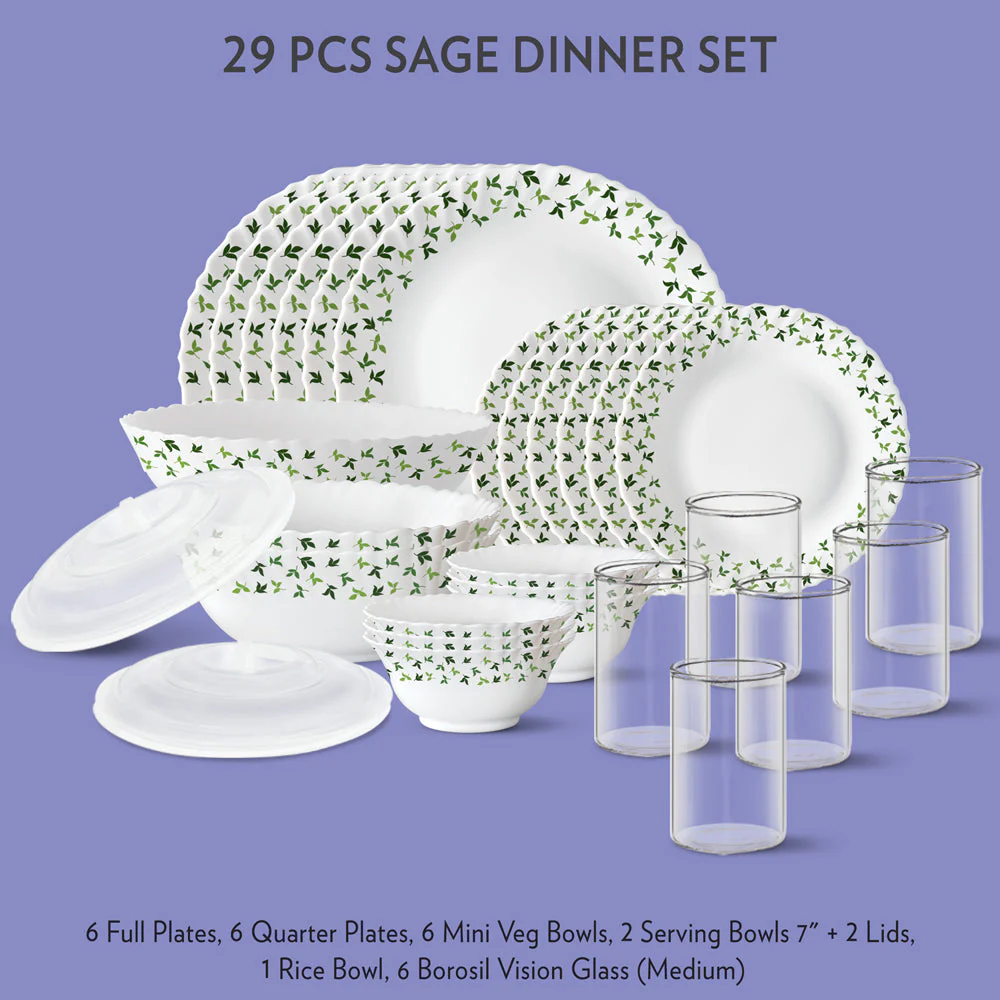 Larah Sage Dinner Set - Image 14