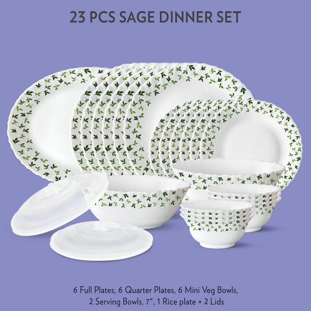 Larah Sage Dinner Set - Image 15