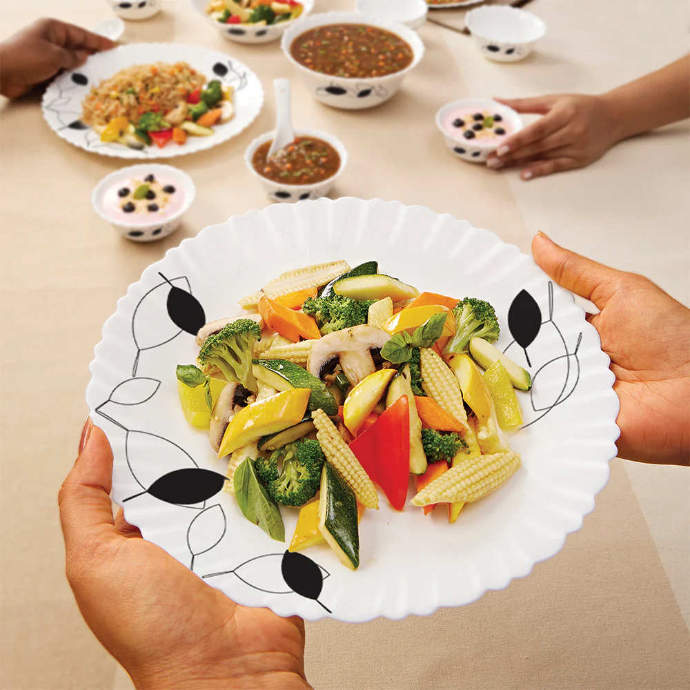 Larah Shadow Dinner Set, 13 pc - Image 5