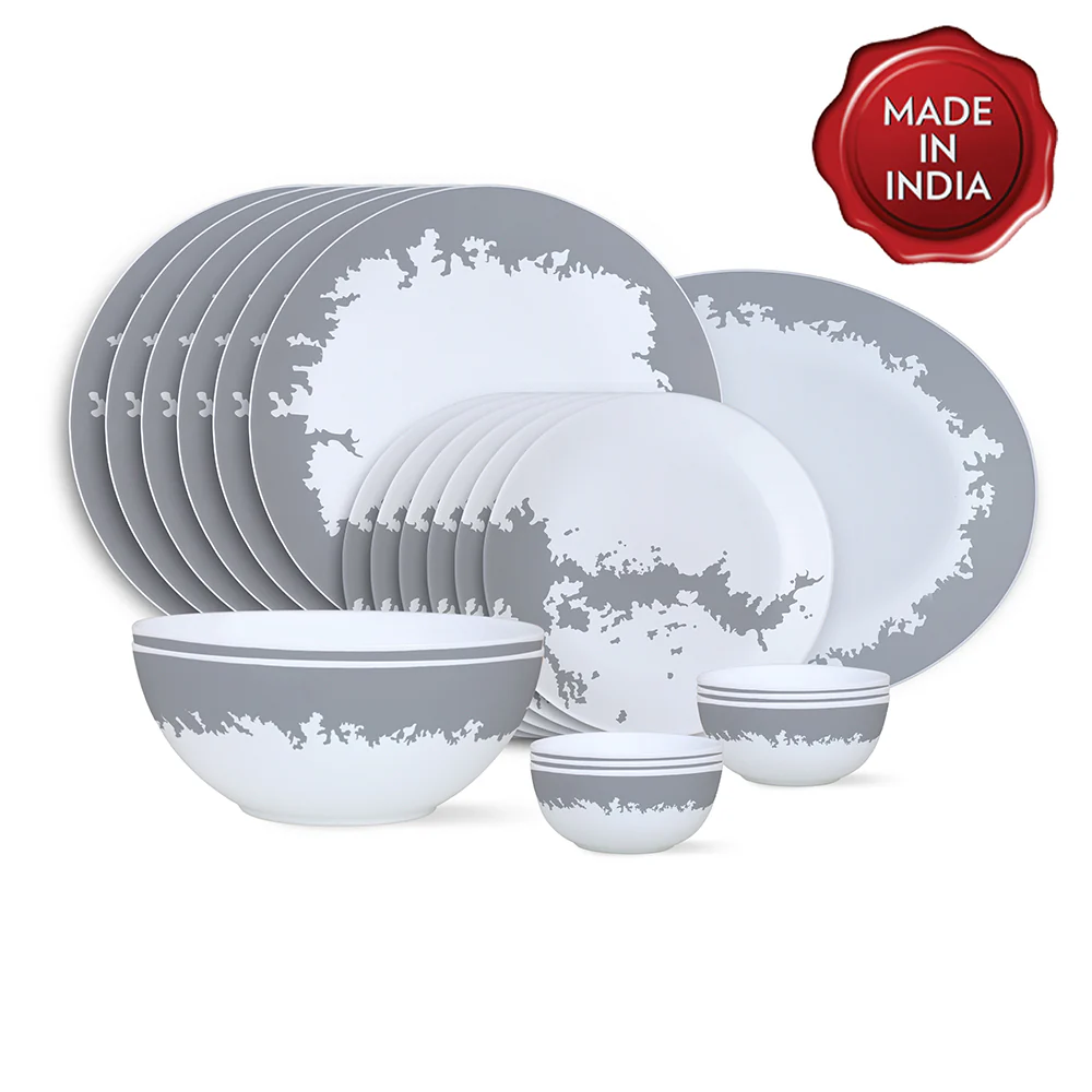 Larah Silver Luna Dinner Set, 21 pc - Image 5