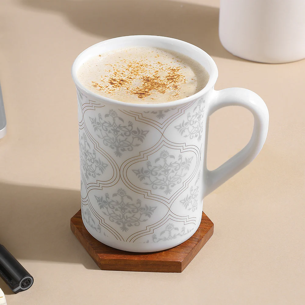 Larah Sivas Grey Mug Set, 350ml x 2 - Image 6