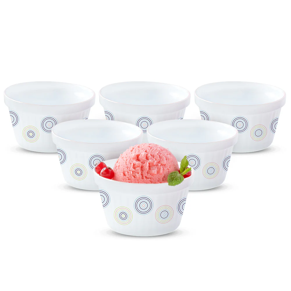 Larah Sorbet Ice Cream Bowl Set, 6 pc - Image 9