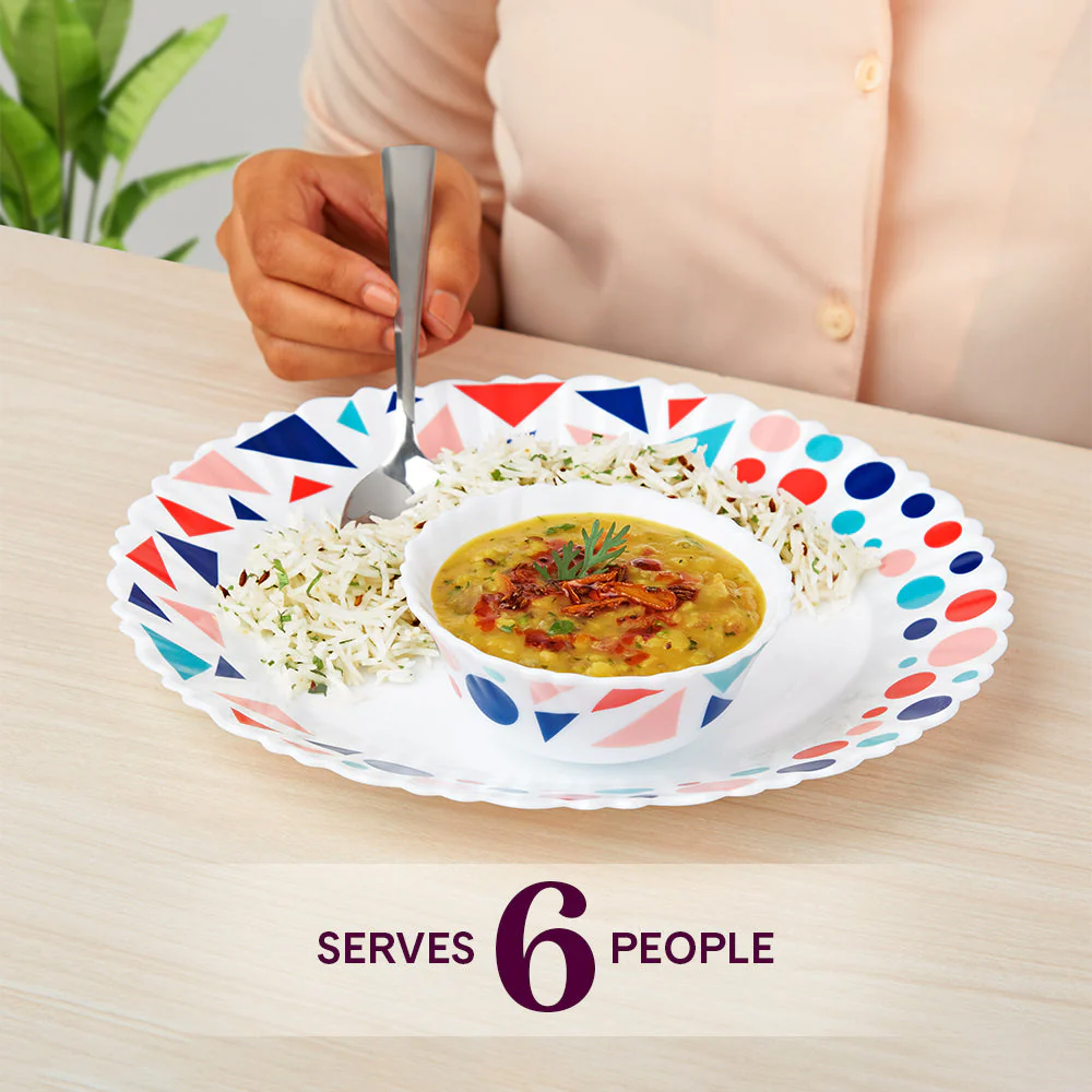 Larah Speckle Dinner Set 35 pc - Image 12
