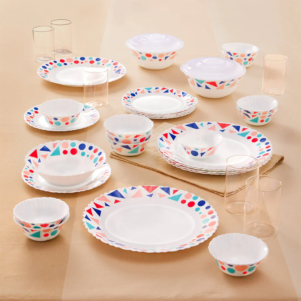Larah Speckle Dinner Set 35 pc - Image 3