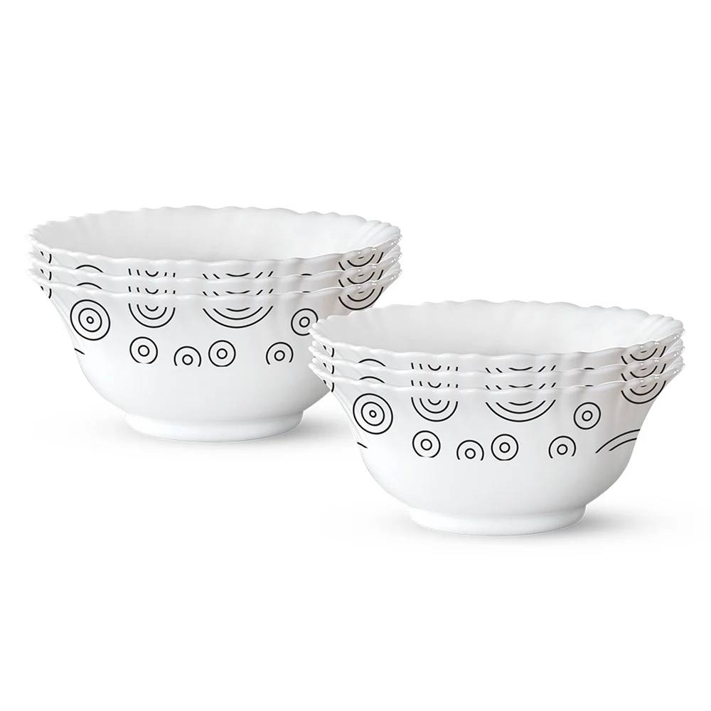 Larah Spiral 6 pc Veg Bowl - Image 2