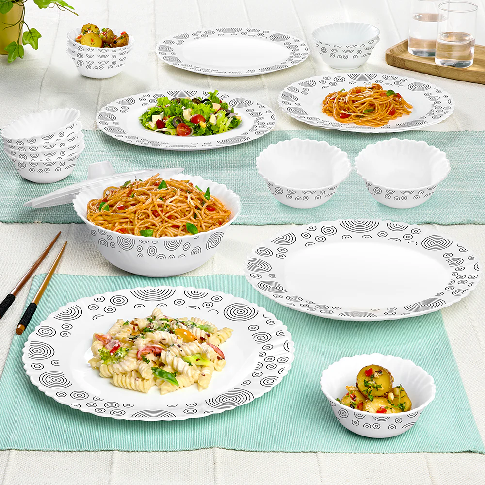 Larah Spiral Dinner Set