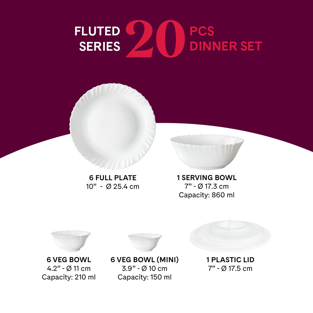 Larah Spiral Dinner Set - Image 4